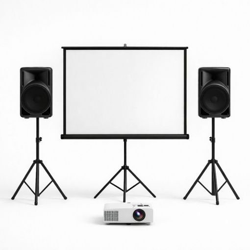 projeksiyon ve ses sistemi kiralama ses sistemi ile beraber