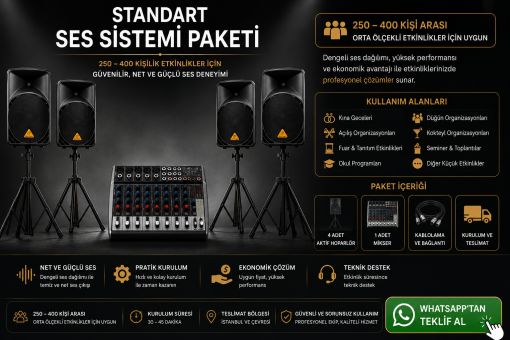 ses sistemi kiralama ankara