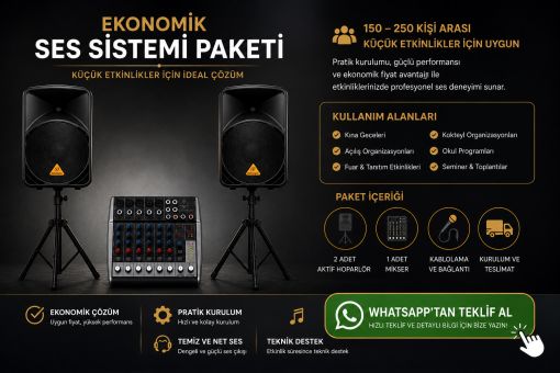 ses sistemi kiralama ekonomik 